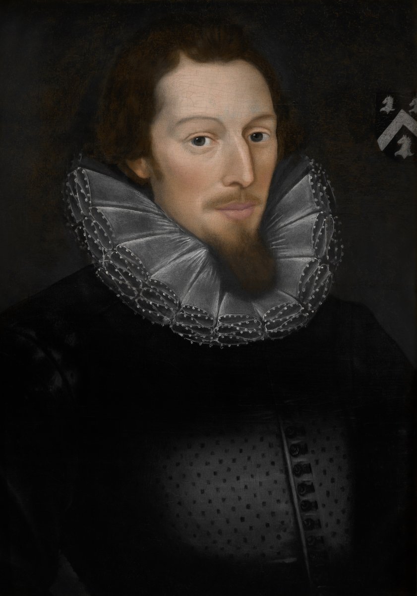 Portrait de Sir Edward East (1584–1657), huile sur panneau, Angleterre, v.1605–1615-photo-2