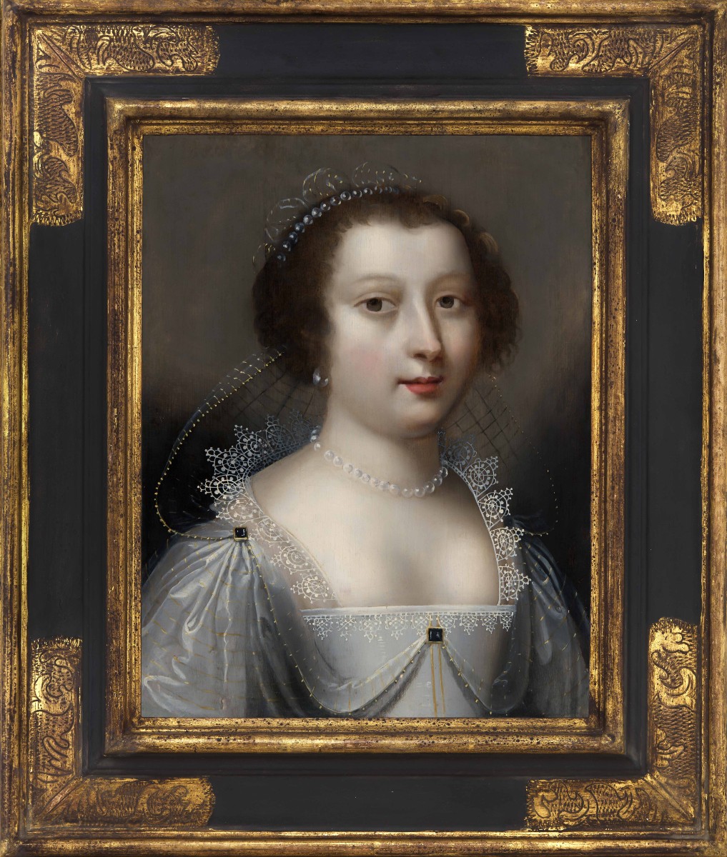 Portrait de Jacqueline de Bueil (1589–1651), comtesse de Moret, v.1630–1635, attr. Jean Ducayer