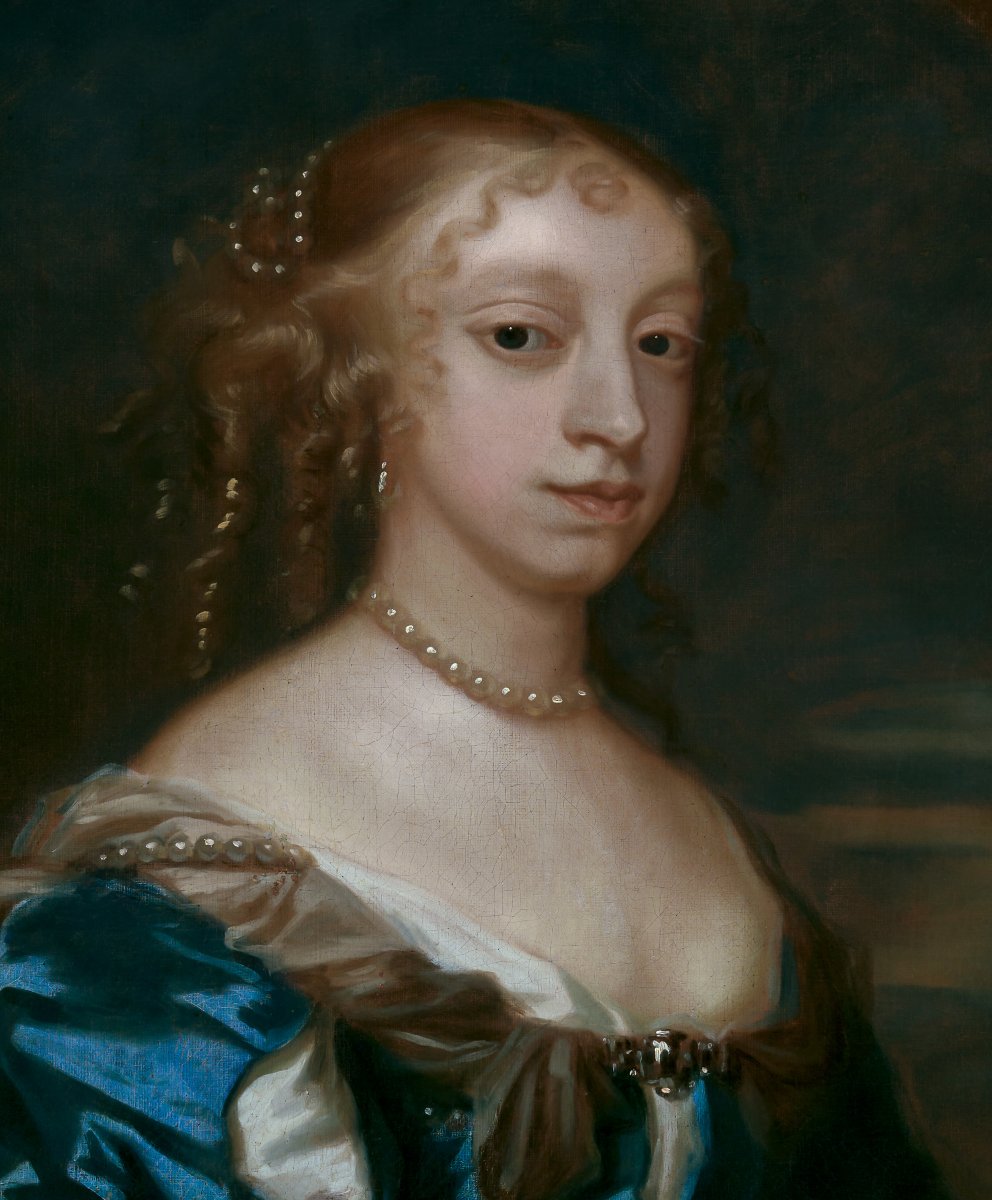 Portrait de Lady Diana Bruce – Entourage de Sir Peter Lely, École anglaise, vers 1660-1670-photo-4