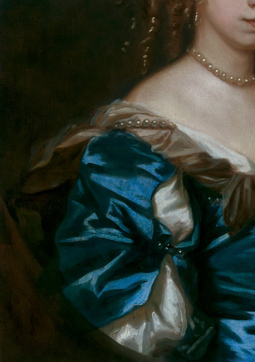 Portrait de Lady Diana Bruce – Entourage de Sir Peter Lely, École anglaise, vers 1660-1670-photo-6