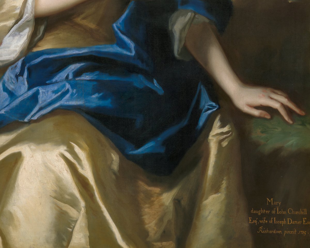 Portrait de Mary Churchill, épouse de Joseph Damer, 1715, attribué Jonathan Richardson-photo-4