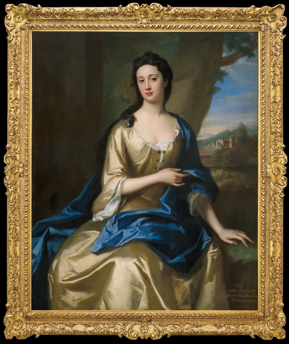 Portrait de Mary Churchill, épouse de Joseph Damer, 1715, attribué Jonathan Richardson