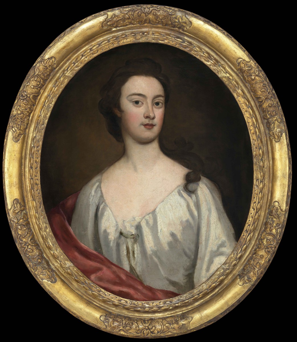 Tableau, portrait d’une jeune dame, école britannique, vers 1730–1740, attribué Davison