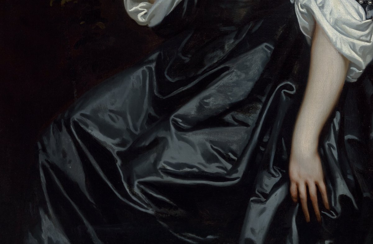 Portrait vers 1660, élégante œuvre de la Restauration anglaise, atelier Sir Peter Lely-photo-5