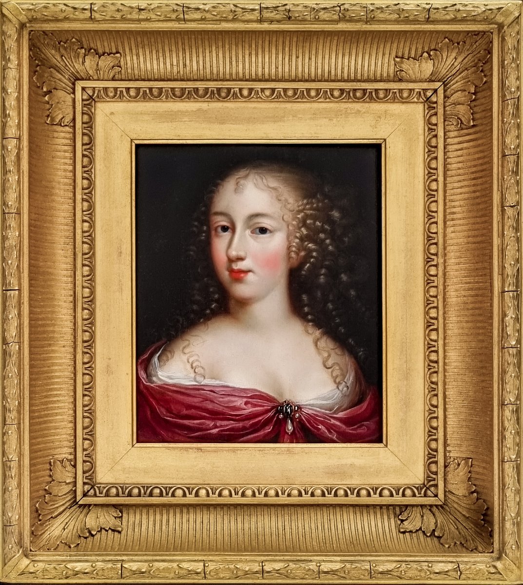 Portrait de Philadelphia Parker, plus tard Madame Stephen Piper, vers 1690, Huile sur panneau