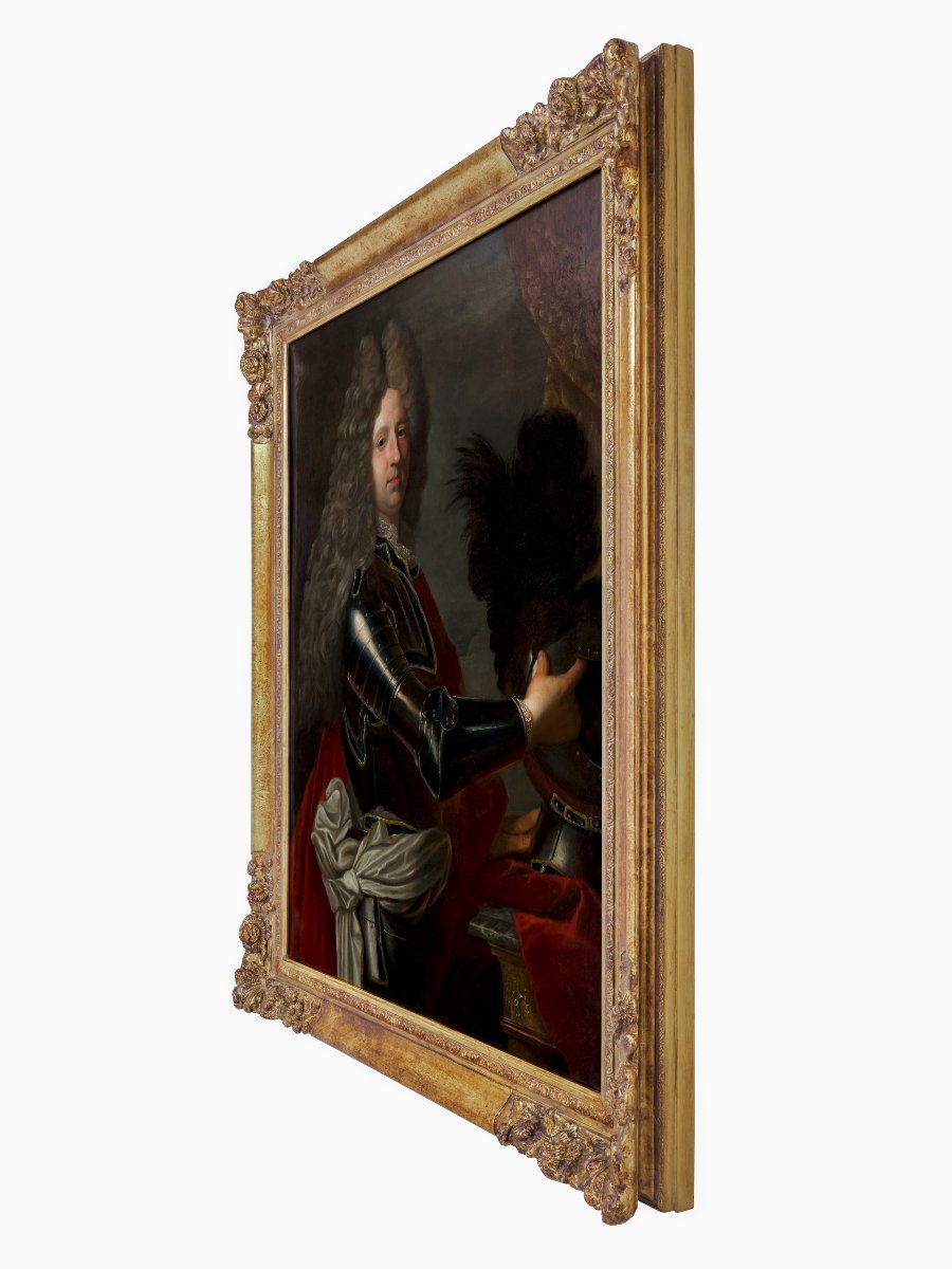 Portrait de Marc de Beauvau-Craon, prince de Craon, XVIIIe siècle, peinture à l'huile-photo-4