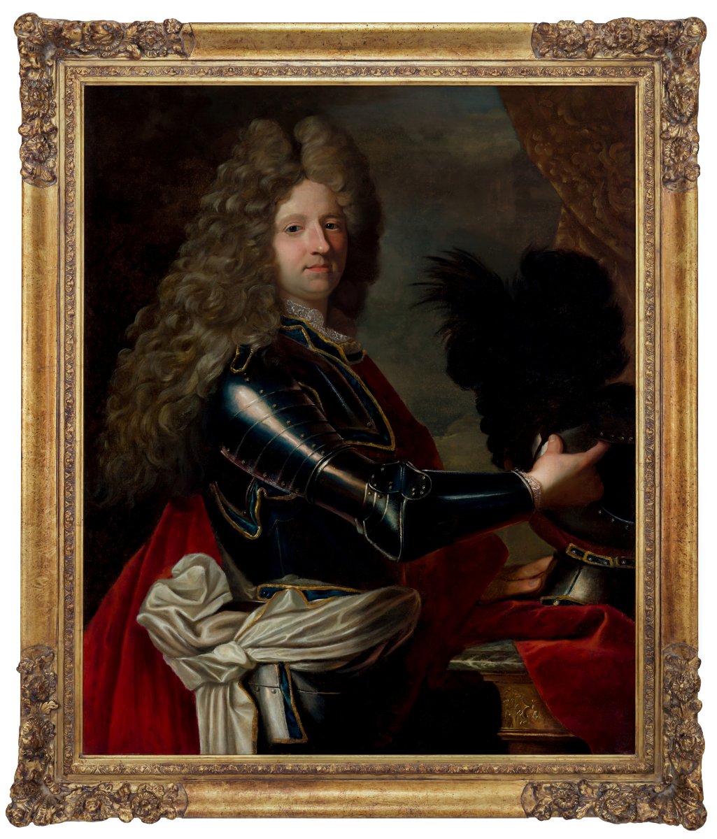 Portrait de Marc de Beauvau-Craon, prince de Craon, XVIIIe siècle, peinture à l'huile
