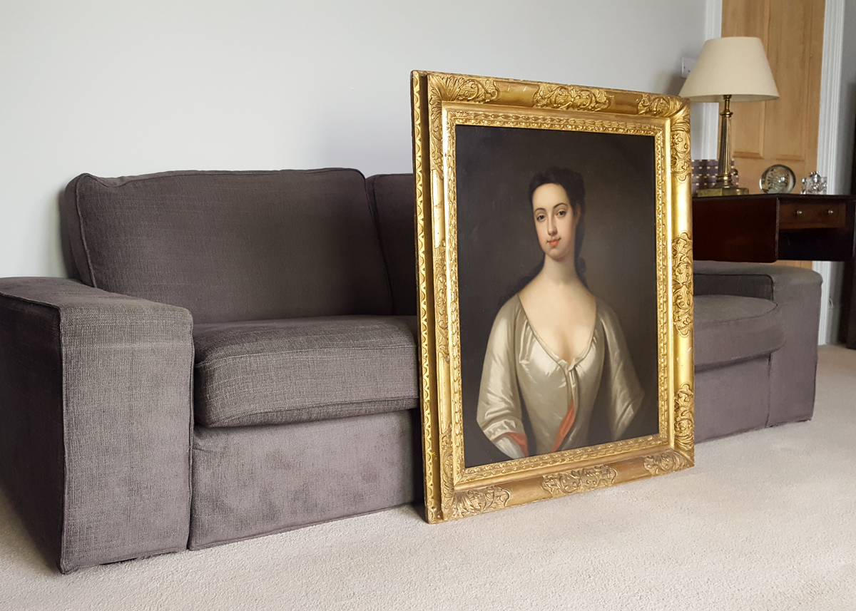 Portrait De Dame, Vers 1726-photo-2