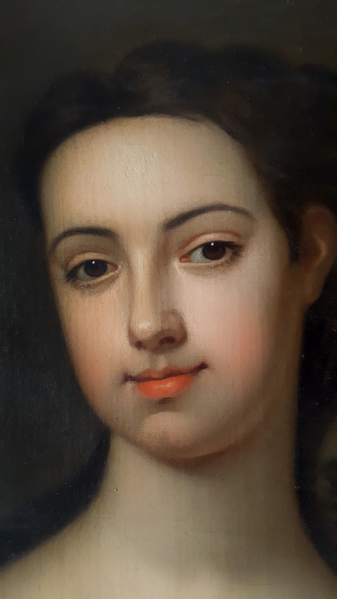 Portrait De Dame, Vers 1726-photo-1