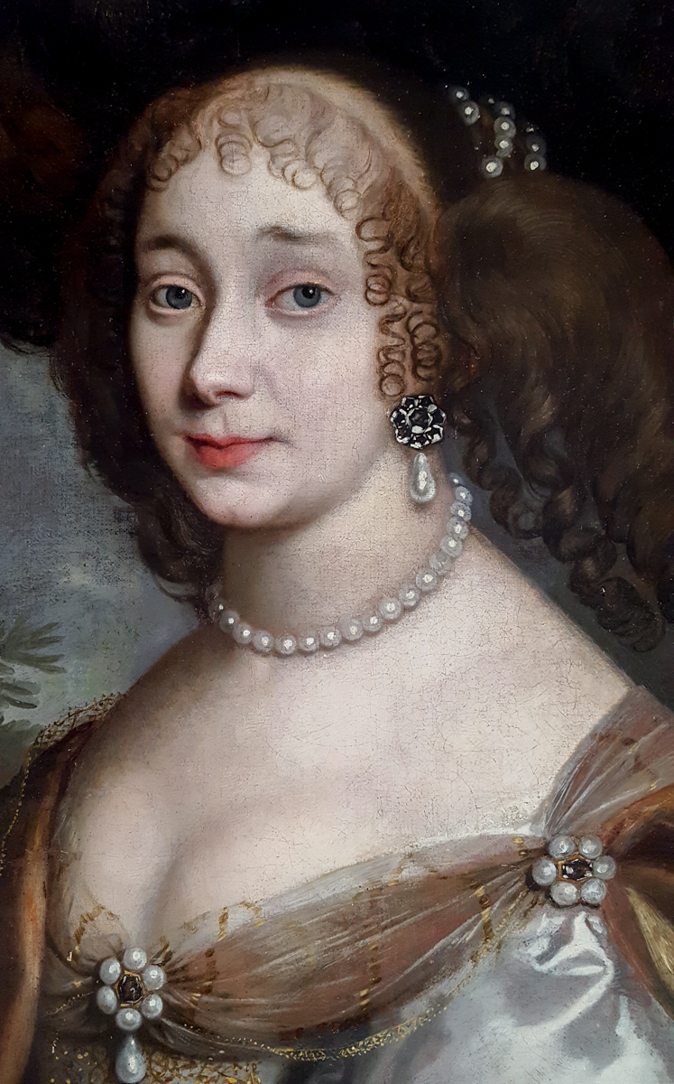 Portrait D’une Femme, France, Vers 1660-photo-4