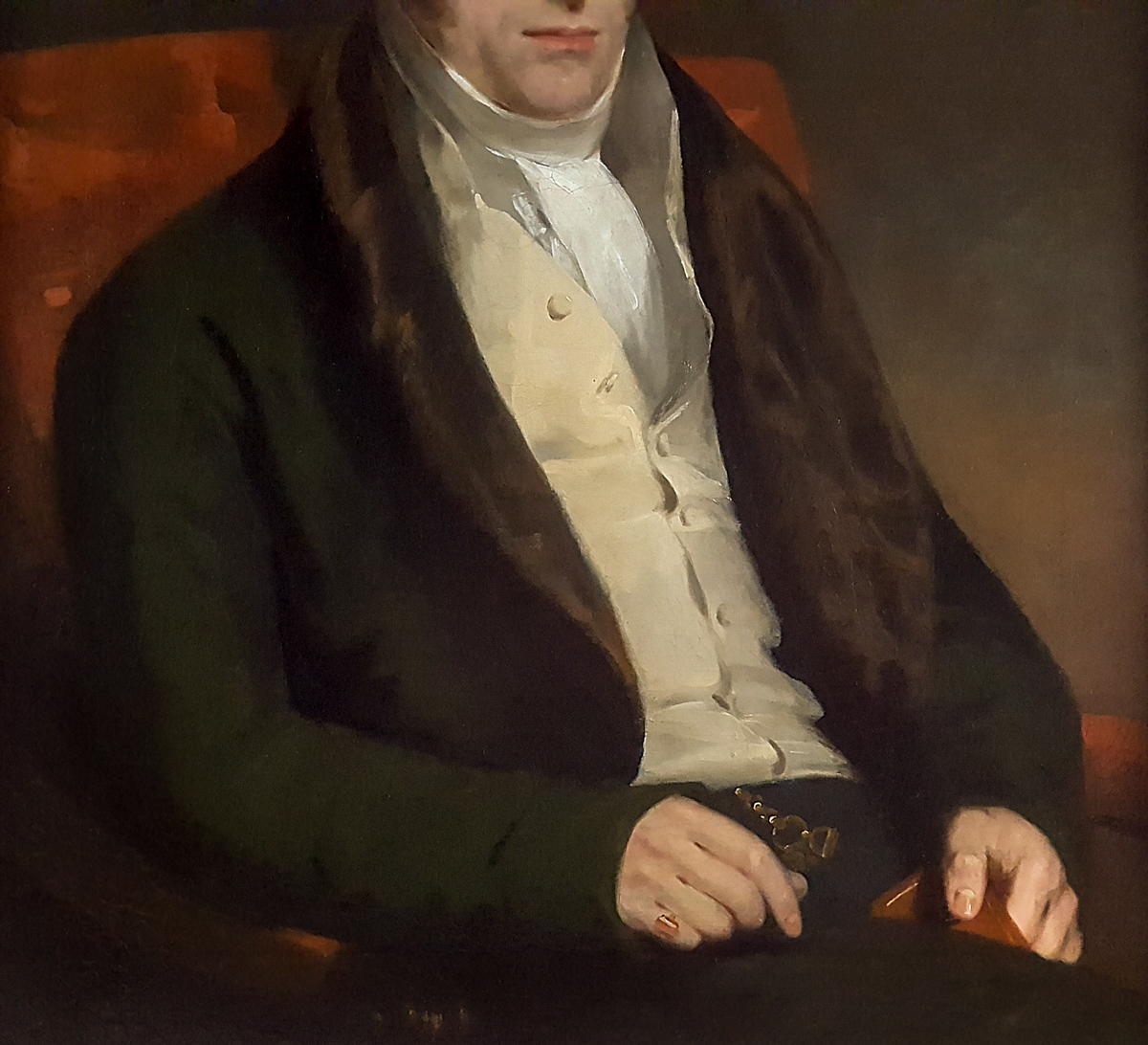 Portrait d'Un Gentilhomme, Signé Et Daté De 1818-photo-1