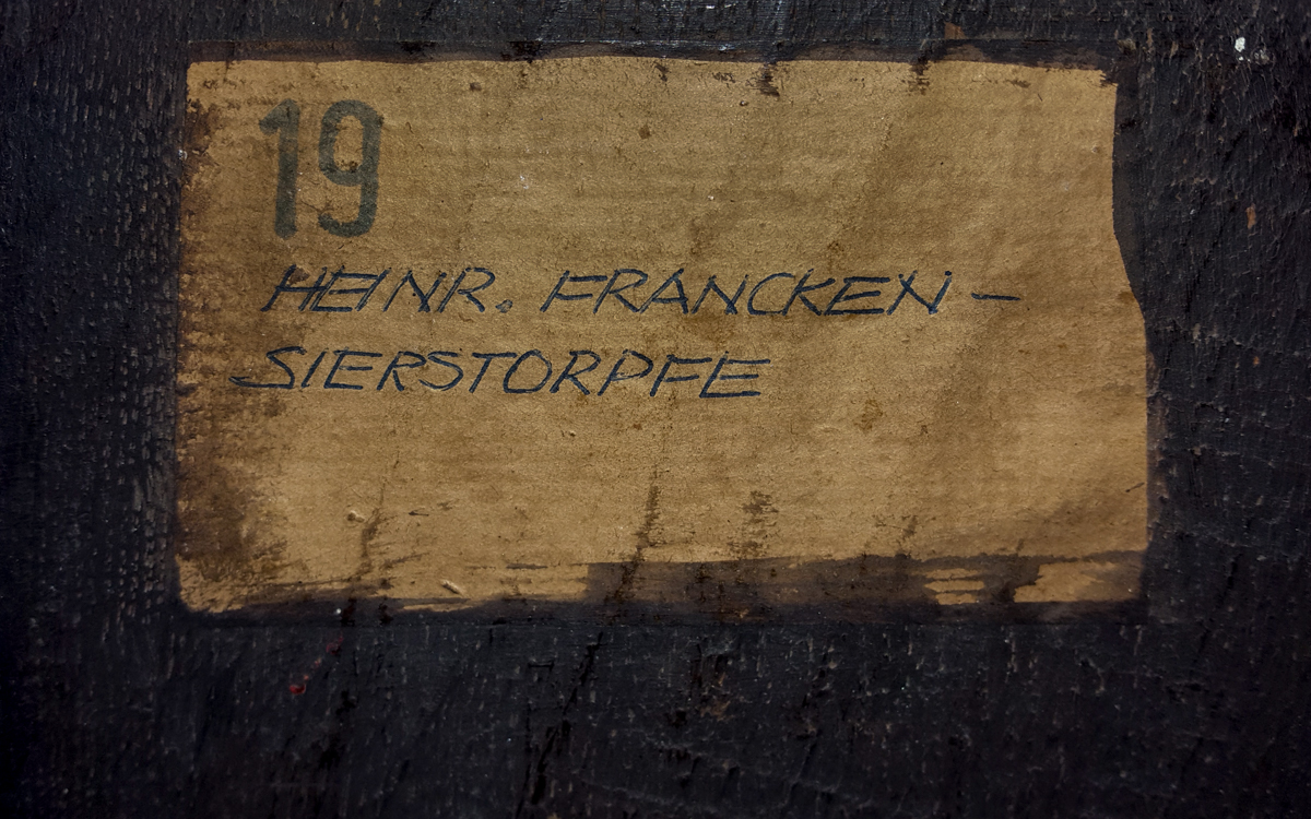 Portrait Du 17e Siècle Par Heinrich Francken Sierstorpff-photo-3