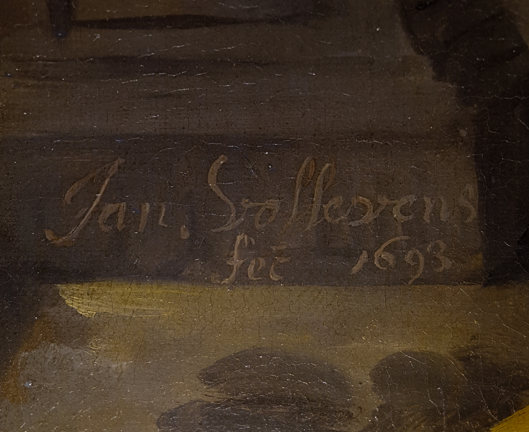 Portrait Of A Lady Vieux Maître Néerlandais Signé Et Daté De 1693-photo-2