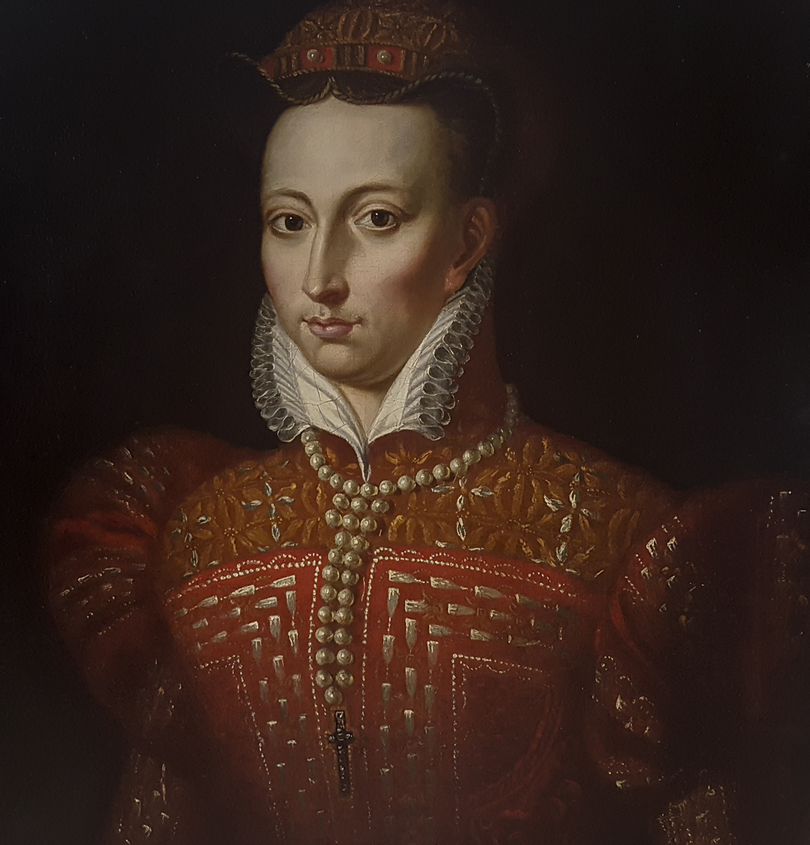 Portrait Of Mary Queen Of Scots, British 18th Century, After Federico Zuccaro (c.1540–1609)-photo-1