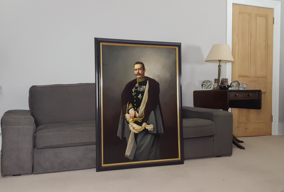 Portrait d'Un Officier, Signé Et Daté De 1896-photo-2