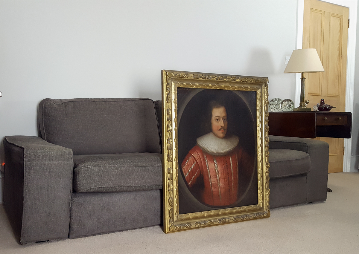 Portrait De Lewis Anwyl (1596-1641 Env.) - XVIIIe Siècle-photo-2