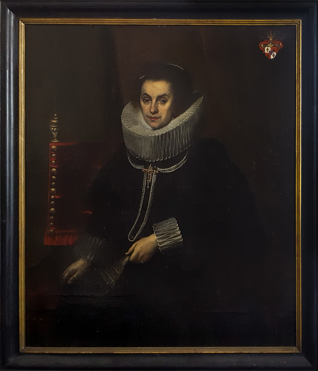Portrait De Dame, Flamande Vers 1620