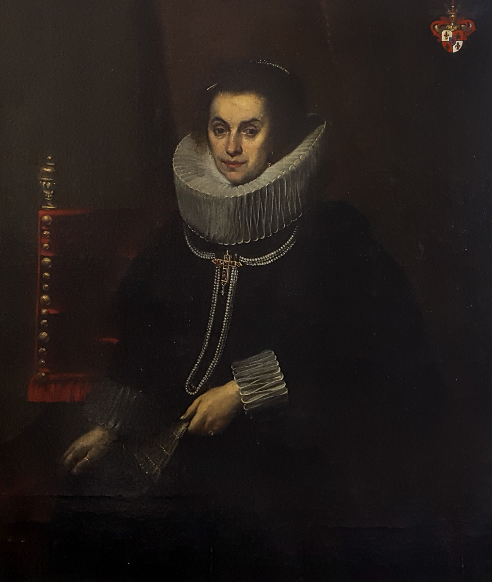 Portrait De Dame, Flamande Vers 1620-photo-3