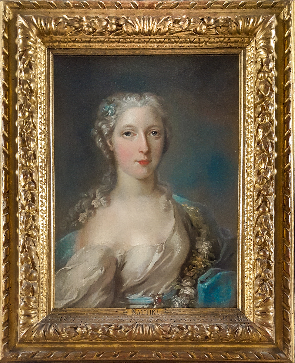 Portrait d'Une Dame Vers 1740