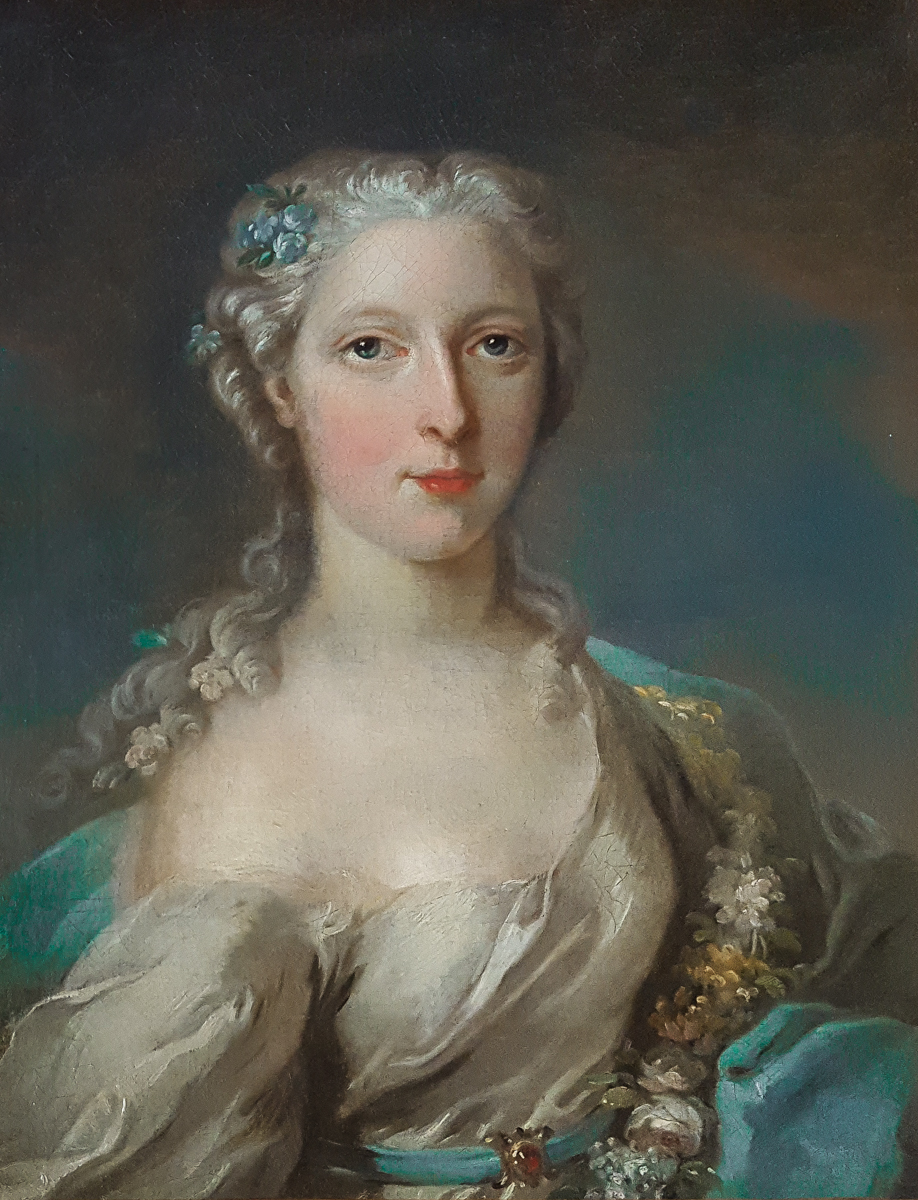 Portrait d'Une Dame Vers 1740-photo-2