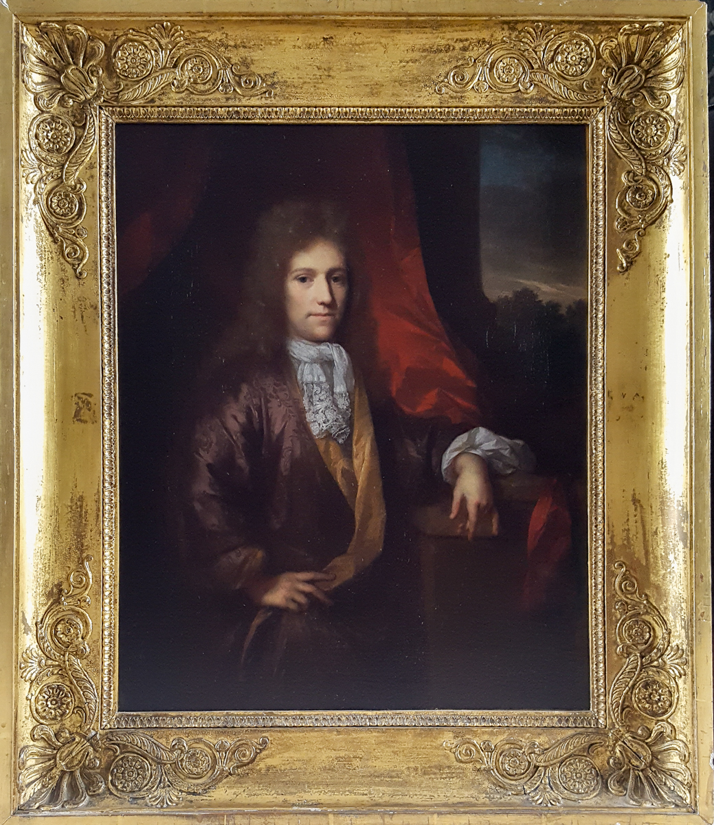 Portrait d'Un Gentleman, Signé & Daté De 169?-photo-2