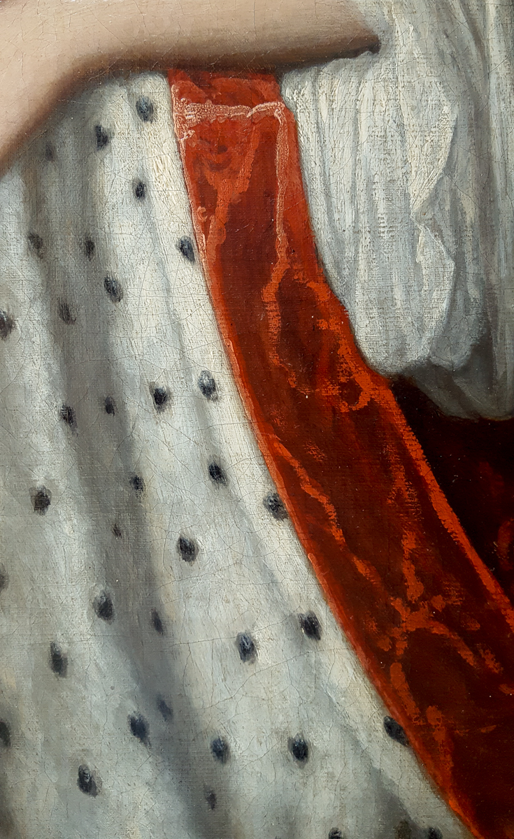 Portrait Of Queen Anne When Princess Anne Of Denmark C.1800-photo-4