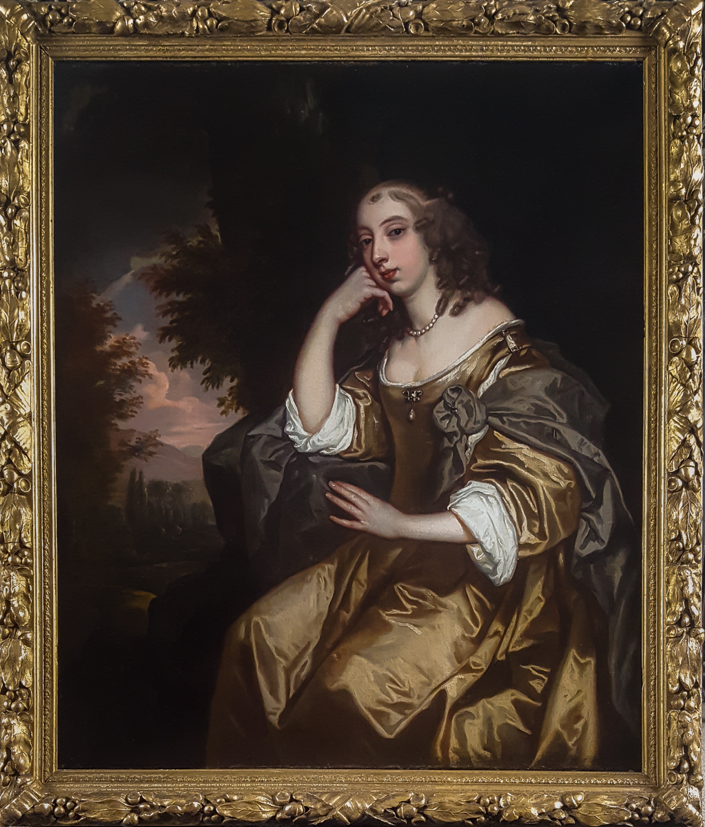 Portrait De Lady Lane Carey, 17ème Siècle