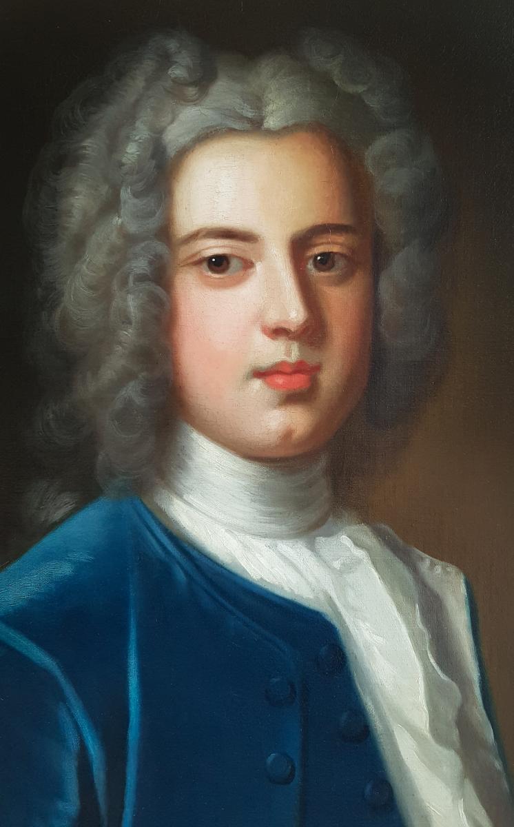 Portrait Of William Clavering-cowper, 2nd Earl Cowper C.1732 Circle Of Enoch Seeman C.1694-1745-photo-4
