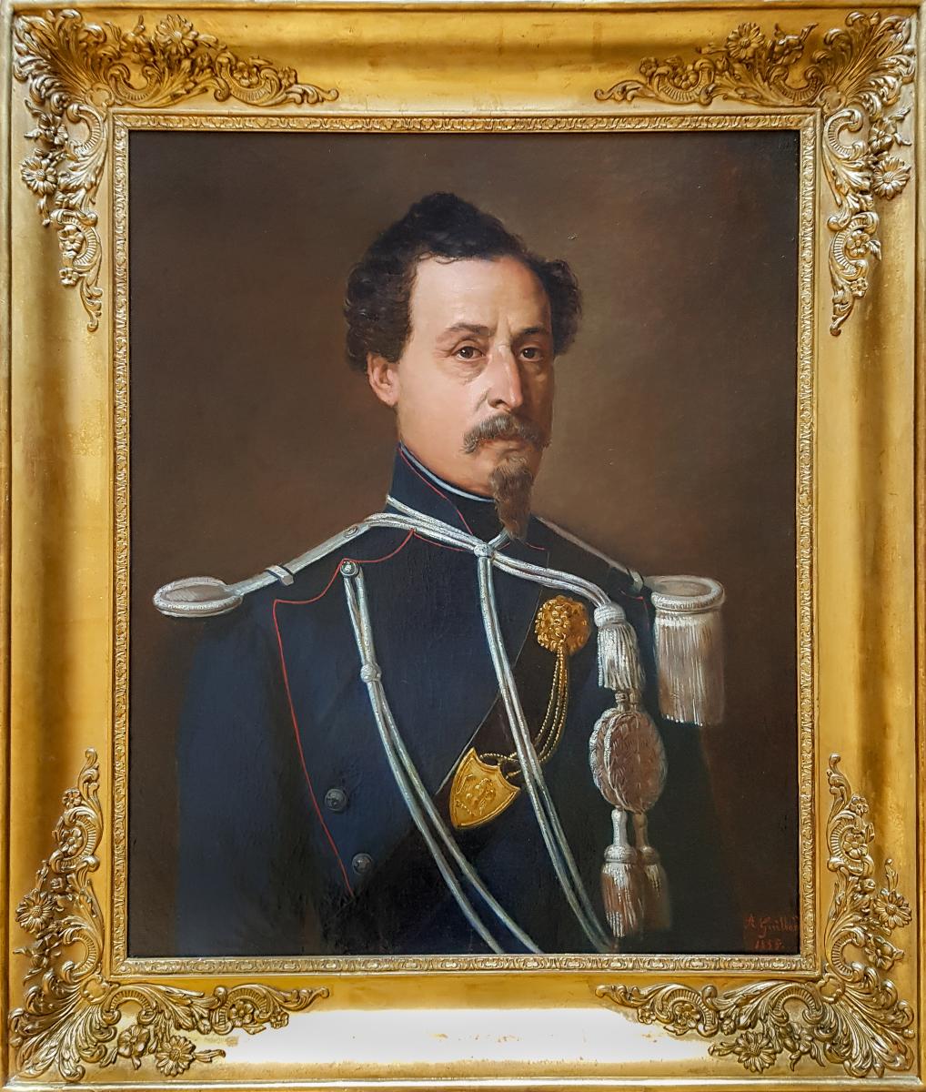 Portrait d'Officier, Vers 1855
