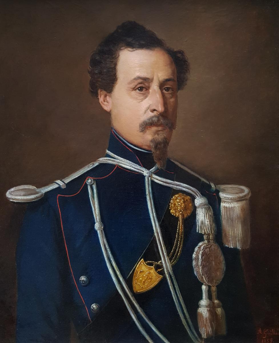 Portrait d'Officier, Vers 1855-photo-2