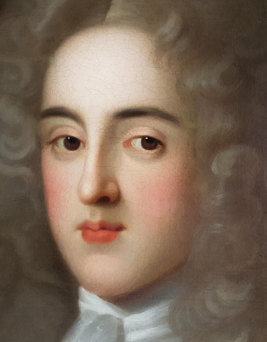 Portrait d'Un Gentilhomme Vers 1715-photo-3
