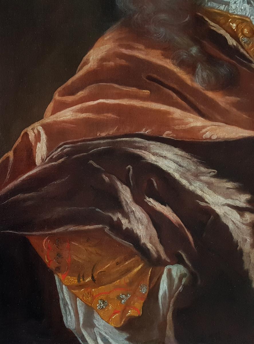 Portrait De Gentilhomme Vers 1715-photo-3