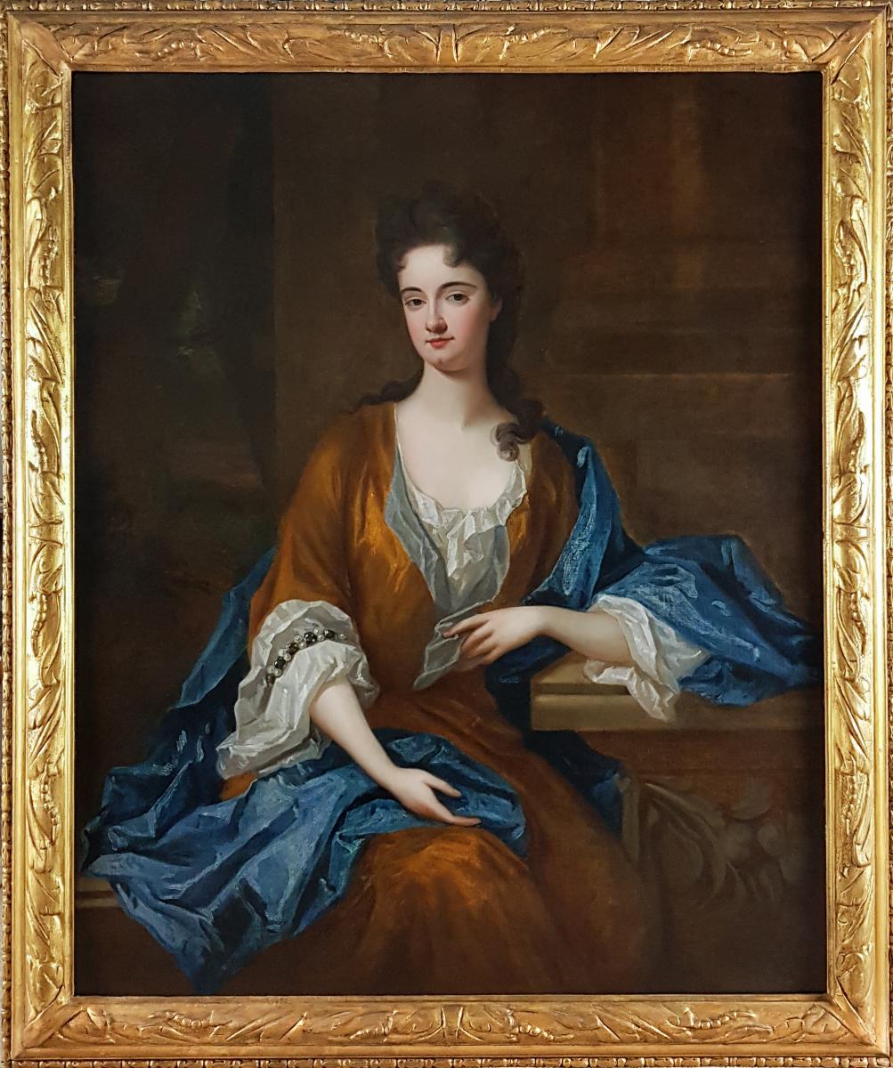 Portrait Of A Lady From The Every Family Of Baronets, England C1710; Charles d'Agar (1669-1723)