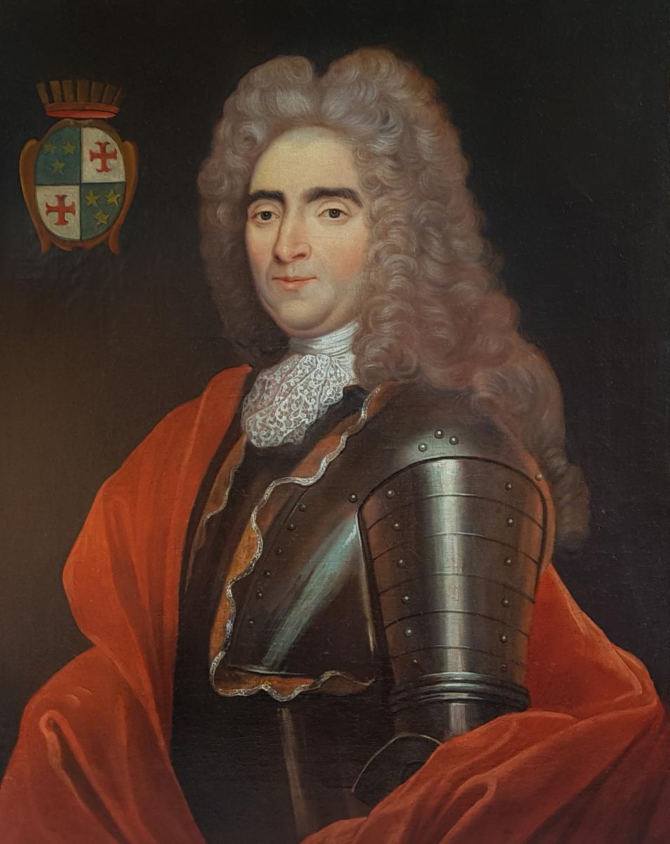 Portrait d'Un Gentilhomme Vers 1720-photo-2