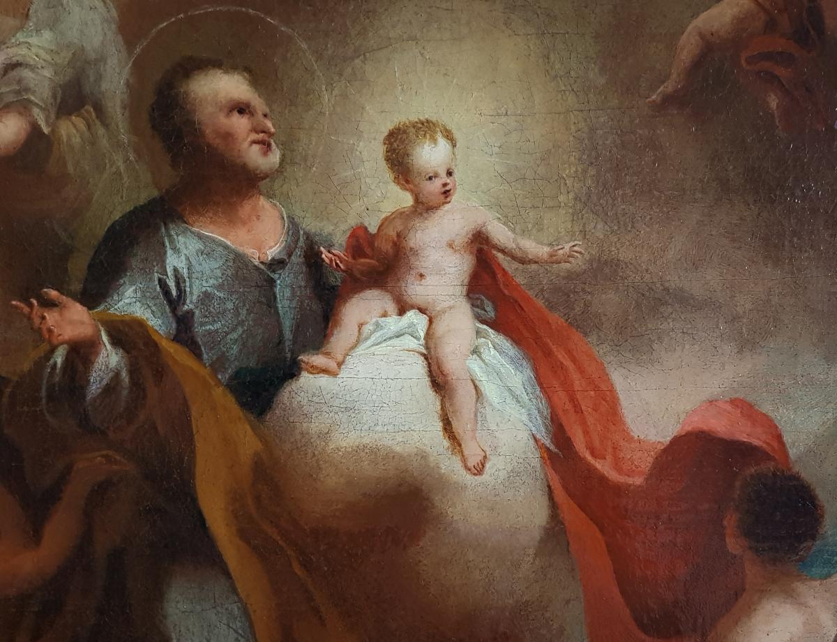 l'Apothéose De Saint-joseph 18ème Siècle-photo-3