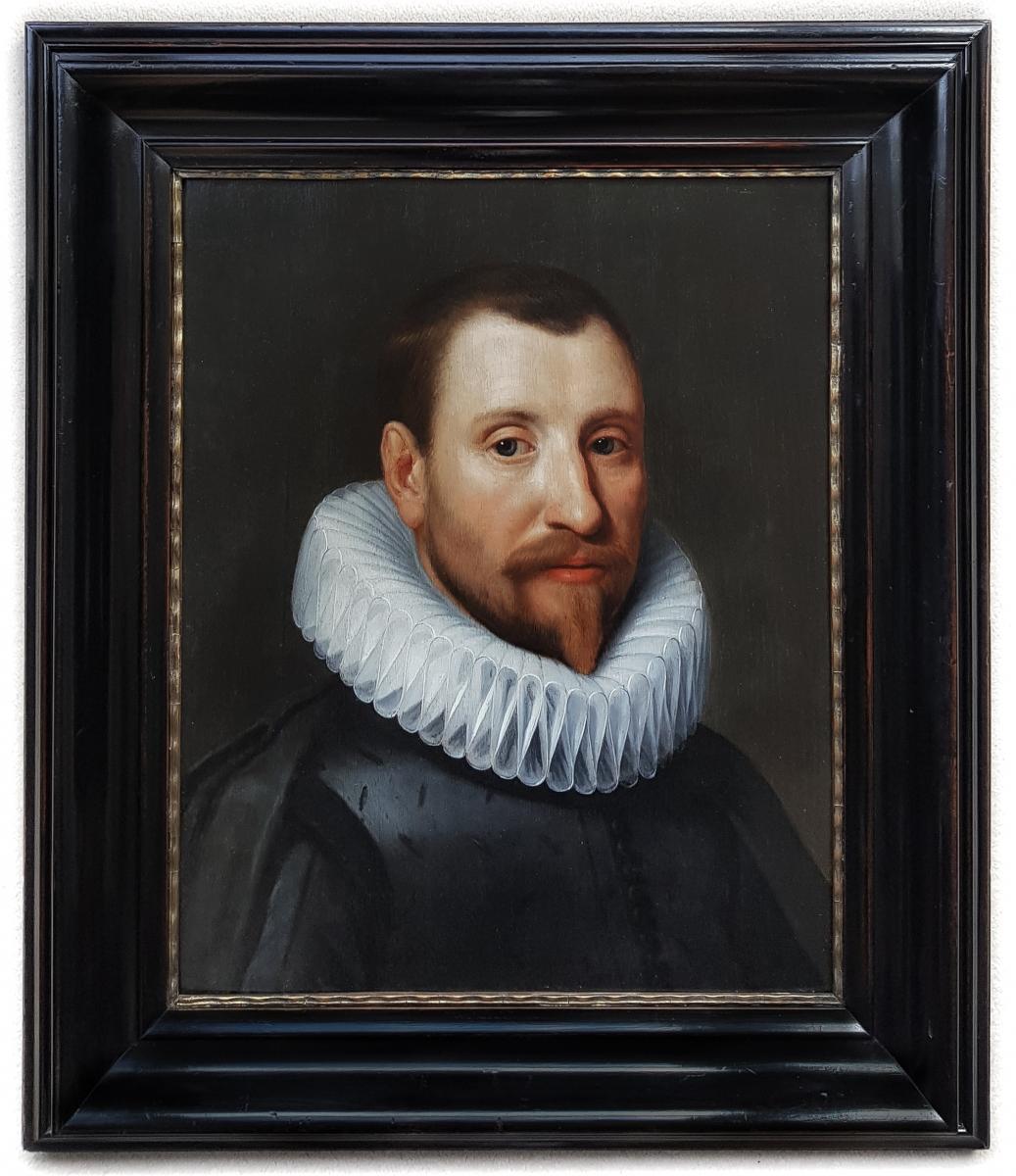 Portrait d'Un Gentilhomme Vers 1620; Atelier De Michiel Jansz Van Mierevelt (1567-1641)
