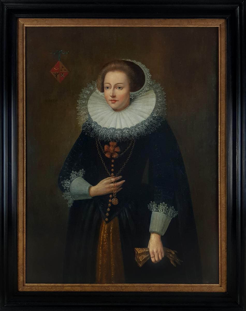 Portrait d'Une Dame Vers 1620