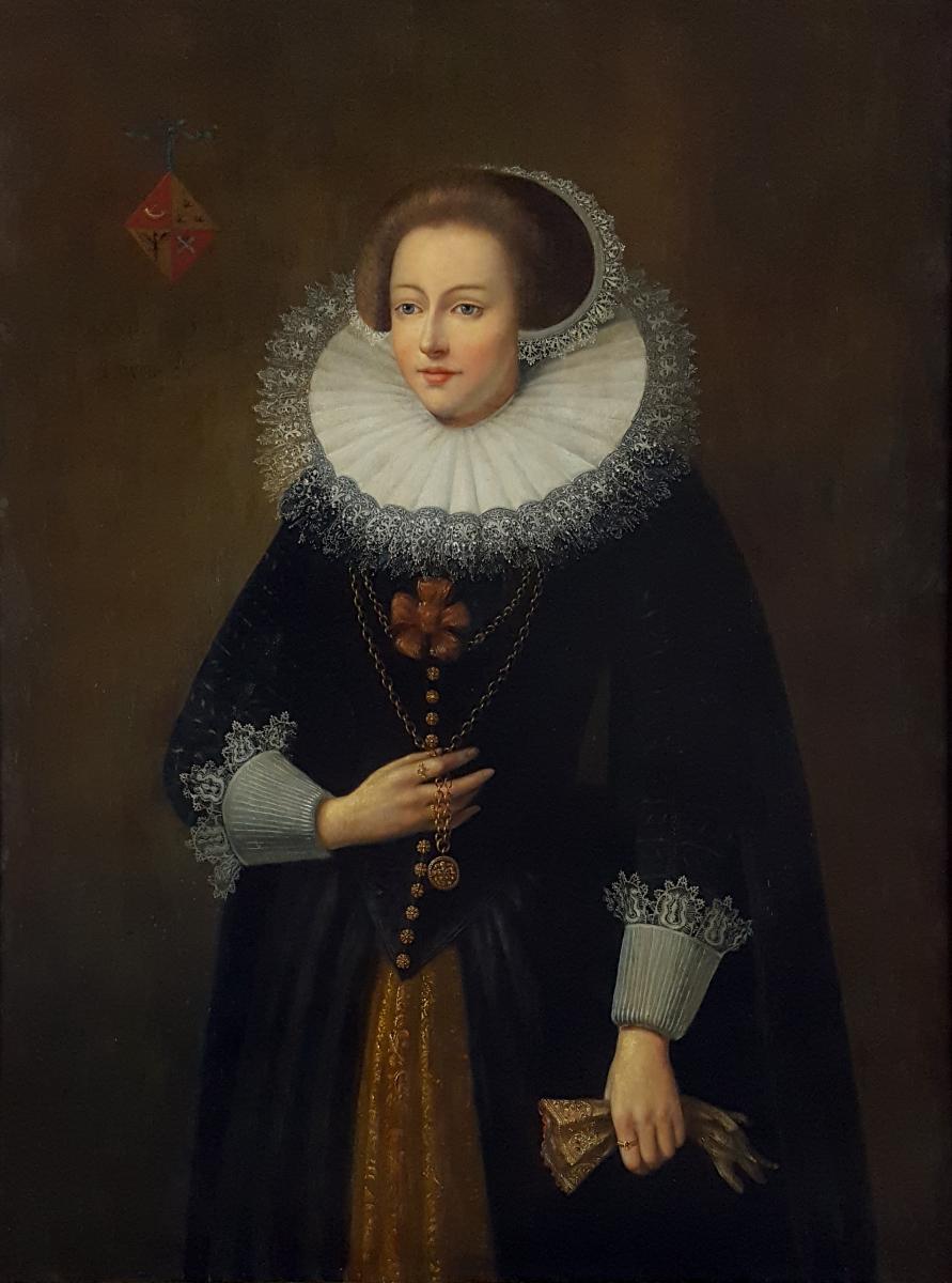 Portrait d'Une Dame Vers 1620-photo-2