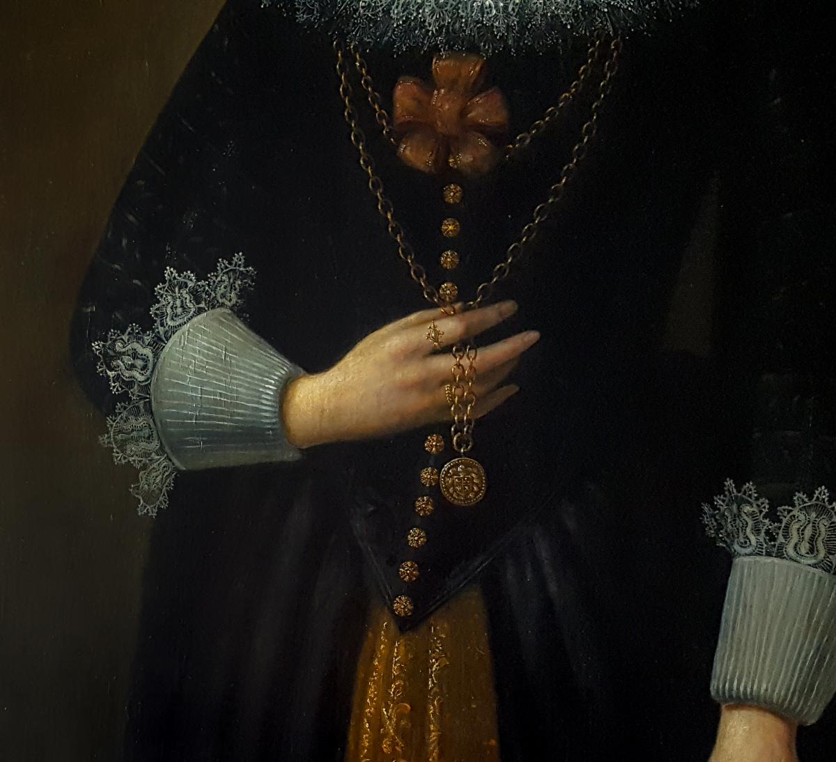 Portrait d'Une Dame Vers 1620-photo-4