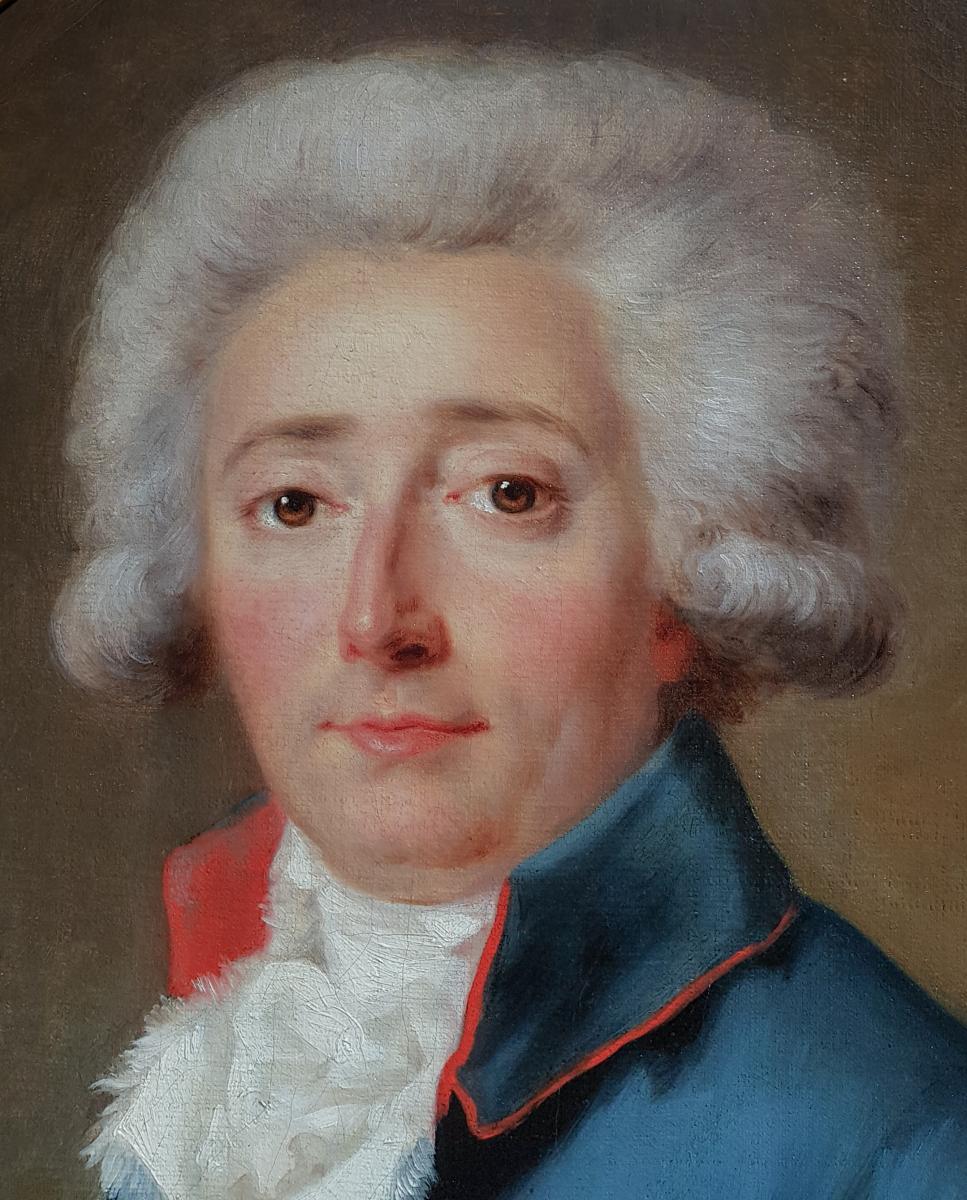 Portrait d'Un Gentilhomme Vers 1788-photo-3