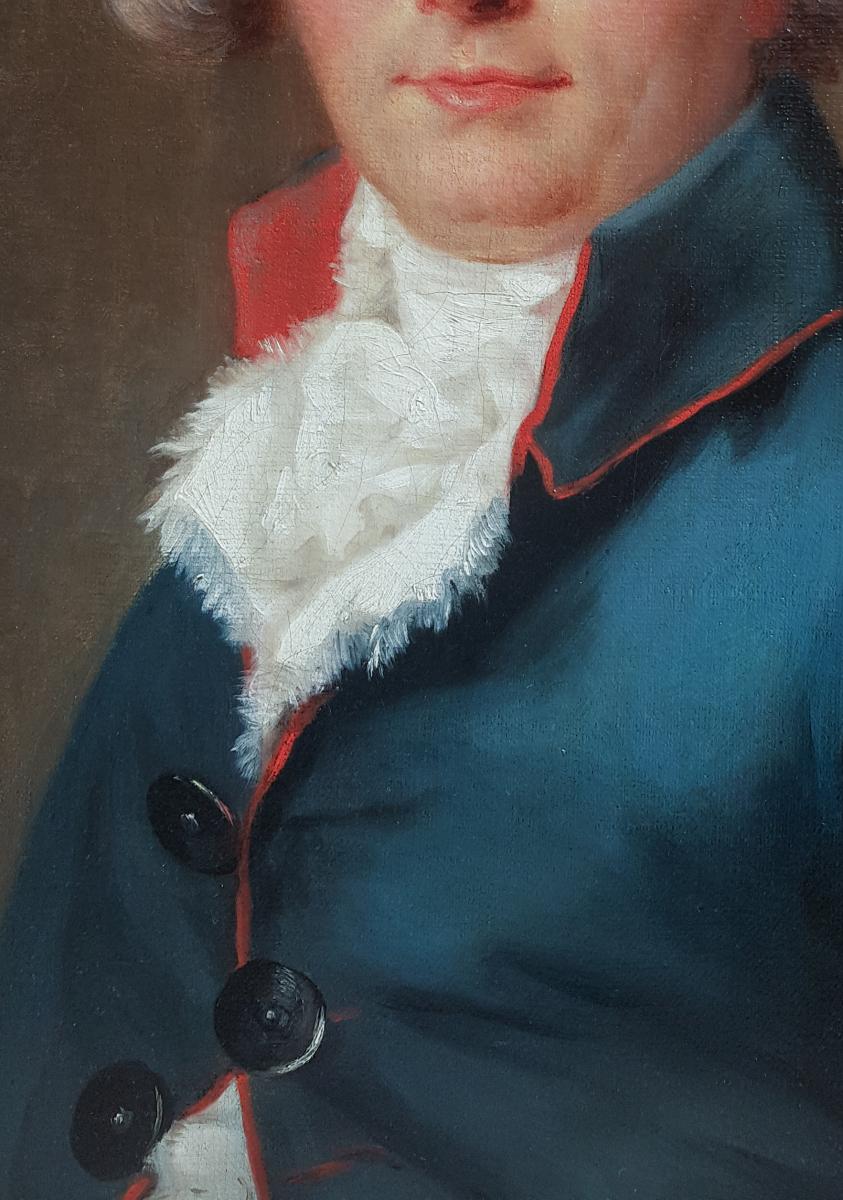 Portrait d'Un Gentilhomme Vers 1788-photo-4