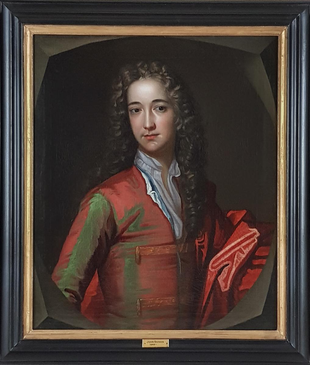Portrait Of John Baines C.1680; Circle Of Simon Dubois (1632-1706)