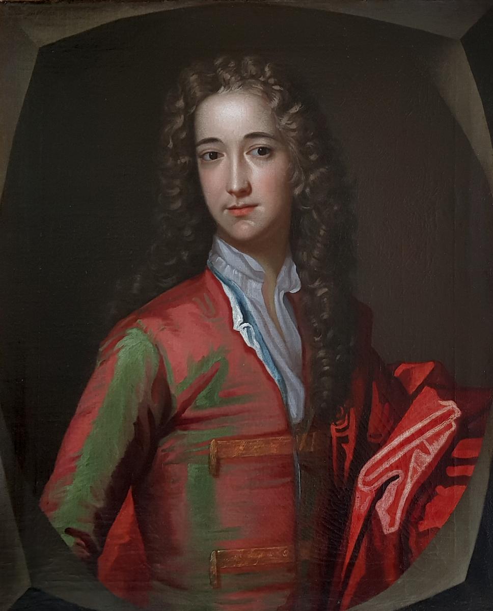 Portrait Of John Baines C.1680; Circle Of Simon Dubois (1632-1706)-photo-2