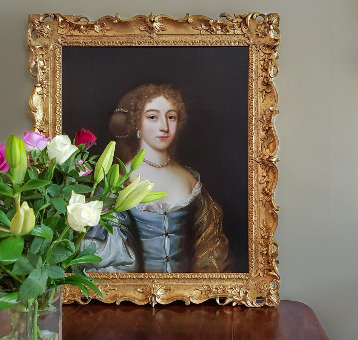 Portrait De l'Honorable Mme Henry Arundell Vers 1660-photo-2