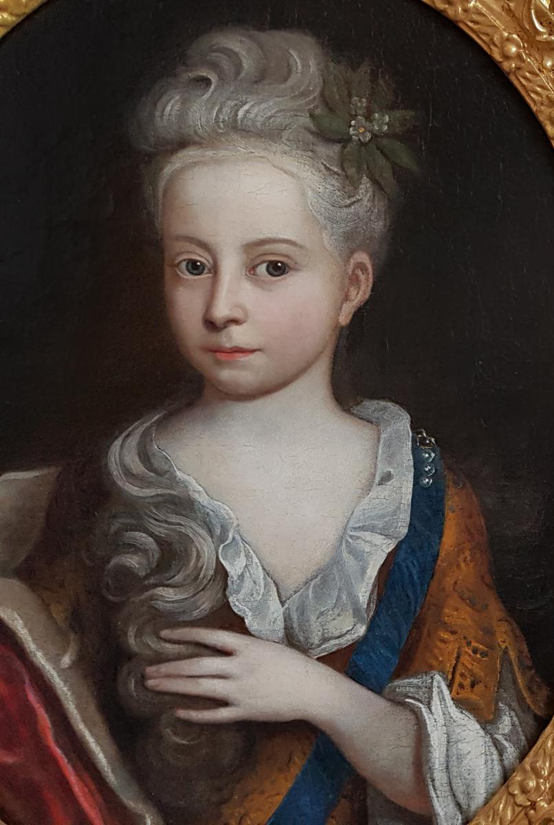 Portrait d'Une Fille Vers 1710-photo-3