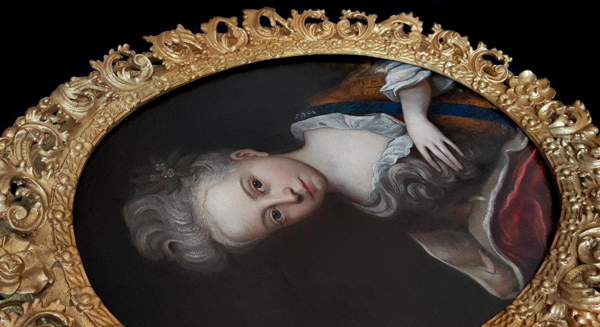 Portrait d'Une Fille Vers 1710-photo-1
