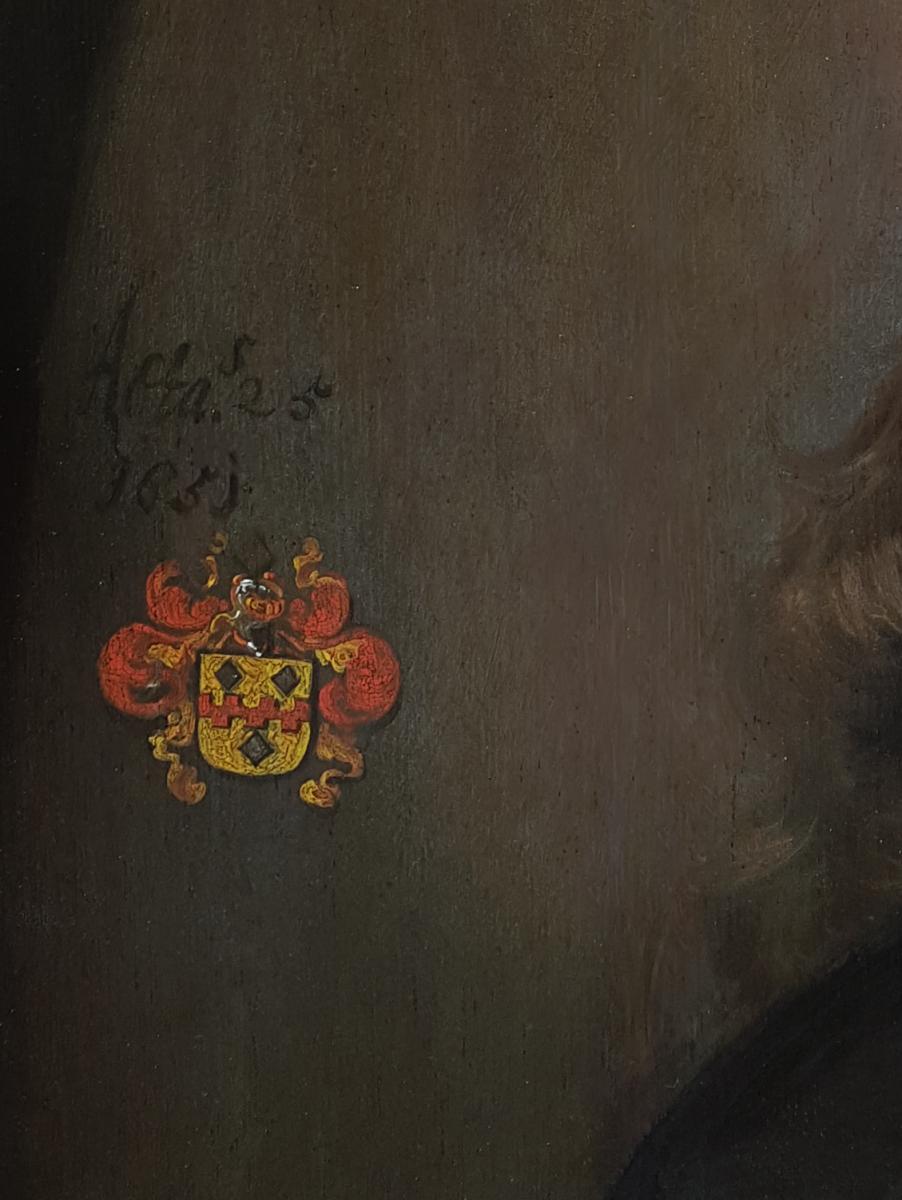 Portrait d'Un Gentilhomme Daté 1651-photo-3