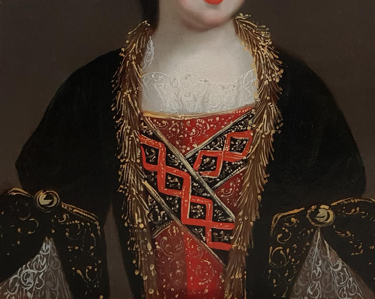 Portrait De Louise Françoise, Duchesse De Bourbon Vers 1690-photo-1