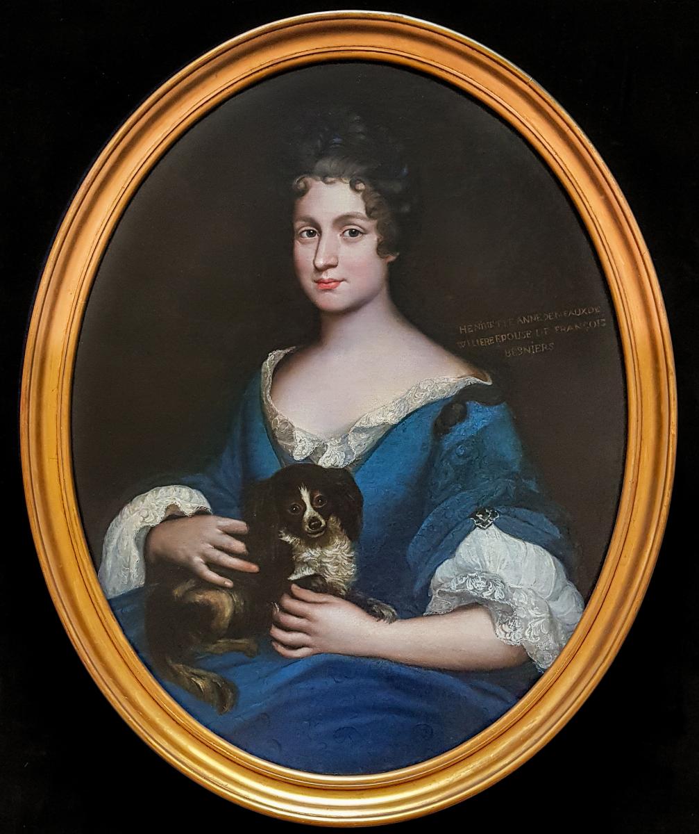 Portrait Of Henriette De Meaux De Valliere C.1685; Circle Of Francois De Troy (1645-1730)