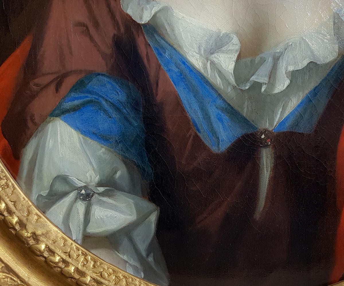 Portrait d'Une Dame De La Famille Graves Vers 1695-photo-1